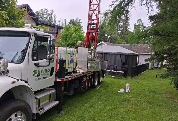 Services de forage géotechnique Montréal
